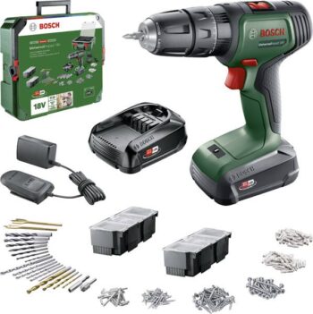 Bosch Home and Garden 18V akumulatorska udarna bušilica, 241 deo