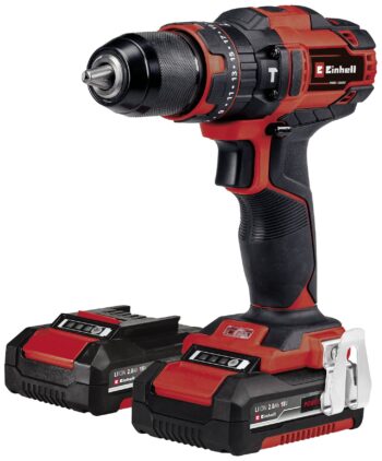 Einhell 2x2,0Ah akumulatorska udarna bušilica-odvijač, 64 dela