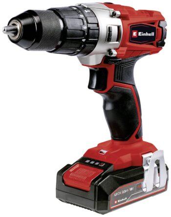 Einhell TE-CD akumulatorska udarna bušilica-odvijač, 22 dela