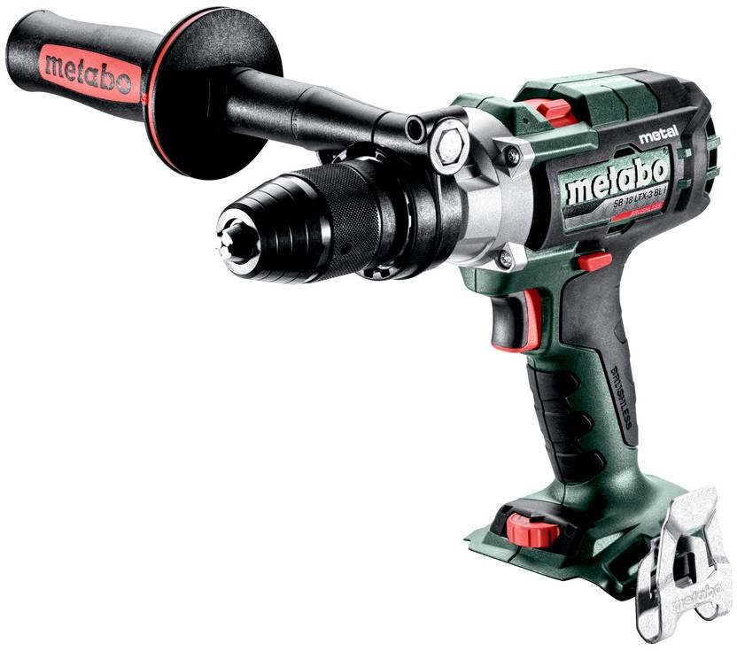 Metabo SB 18 LTX-3 BL kovinski akumulatorska udarna bušilica-odvijač, dužina 241 mm