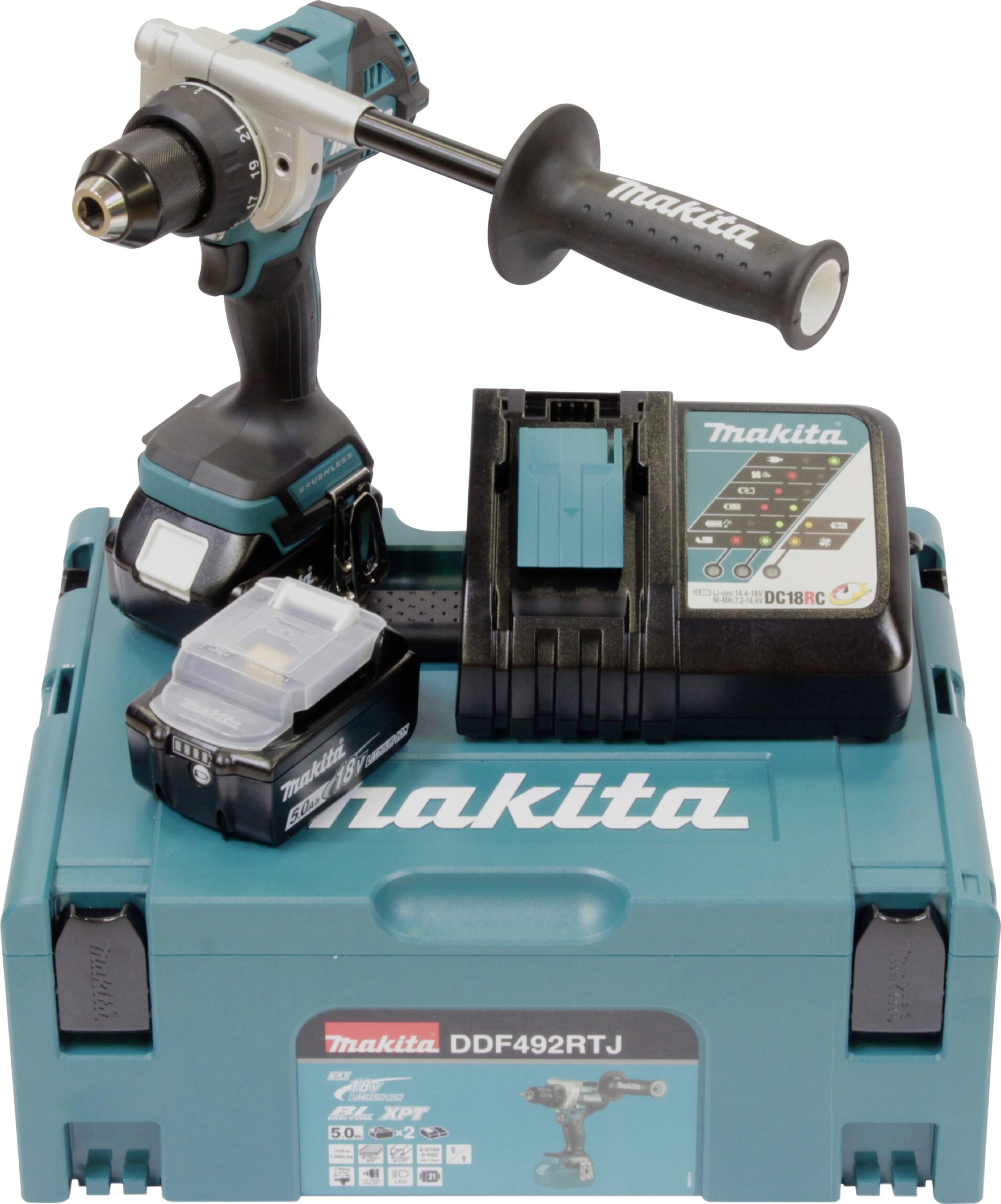 Makita DDF492RTJ akumulatorska bušilica-odvijač