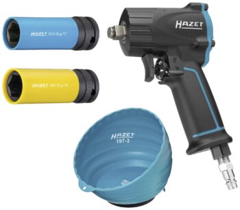 Hazet 9012M/4 pneumatski udarni odvijač, 4 dela