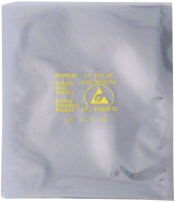 BJZ ESD kesa, srebrna, osigurana, dimenzije 200 mm x 305 mm