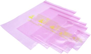 Quadrios ESD kesa, 10 delova, providna, odvodna, dimenzije 75 mm x 125 mm