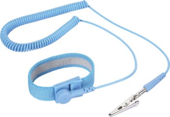 Tru Components ESD antistatička narukvica, poliuretan, plava