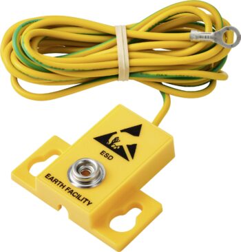 Tru Components ESD uzemljivački utikač, okrugli