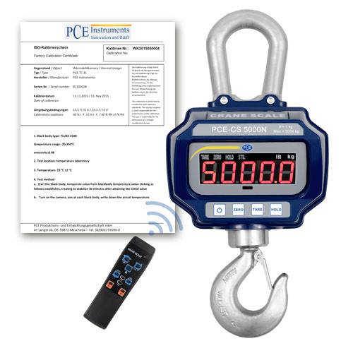 PCE Instruments PCE-CS 5000N-ICA viseća kranska vaga