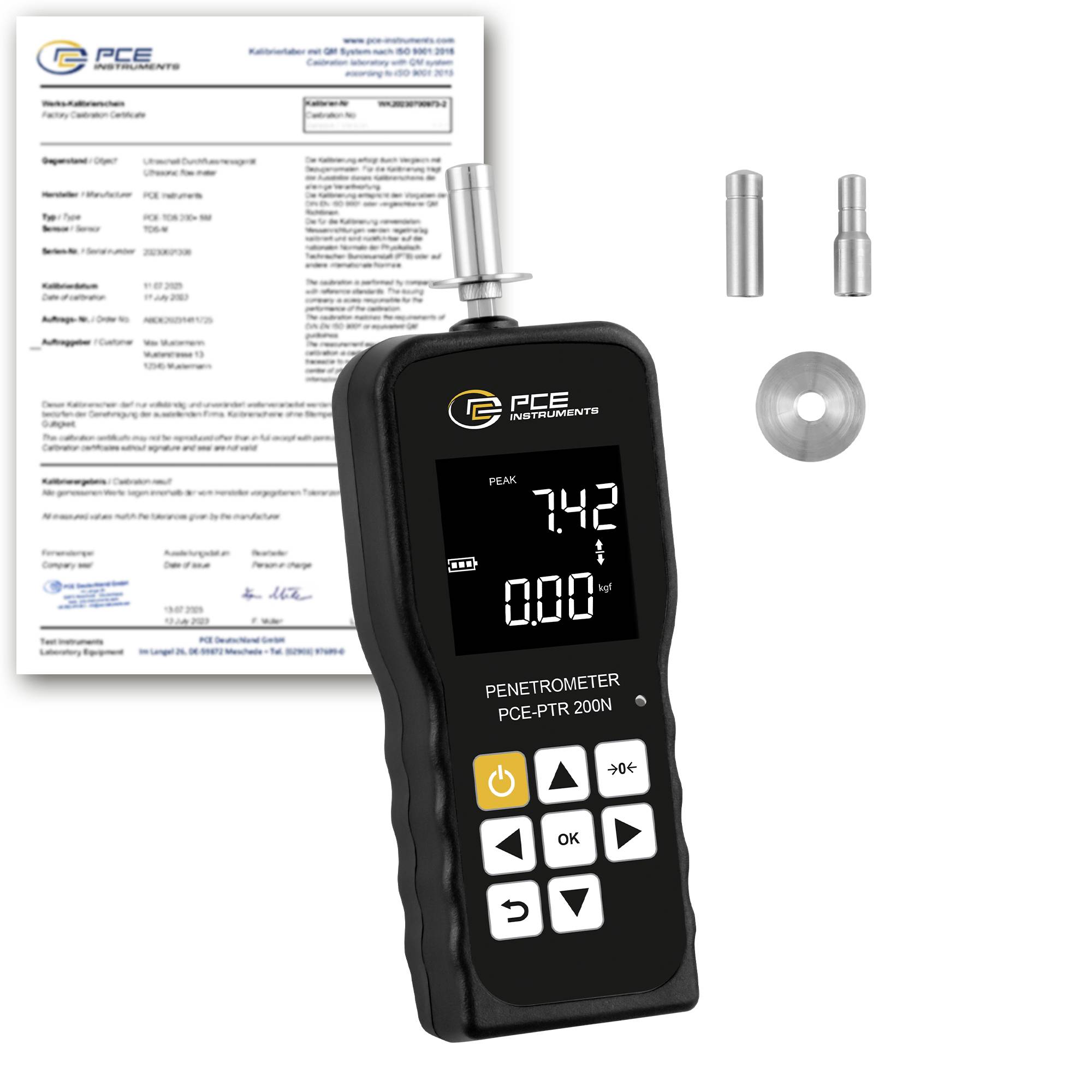 PCE Instruments PCE-PTR 200N-ICA merač sile