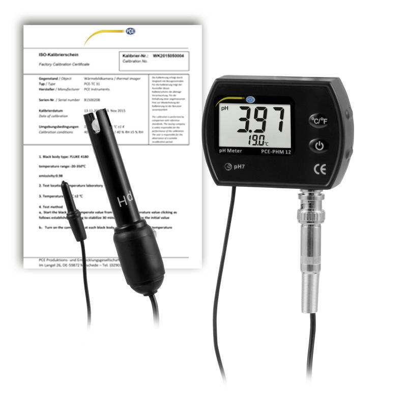 PCE Instruments PCE-PHM 12-ICA pH metar