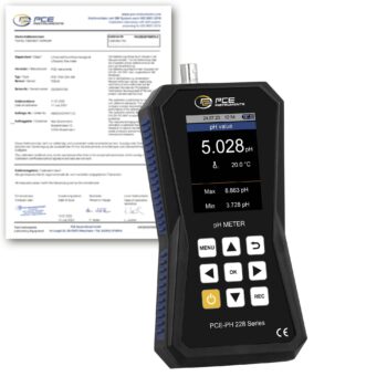 PCE Instruments PCE-PH 228HHD-ICA precizni pH metar