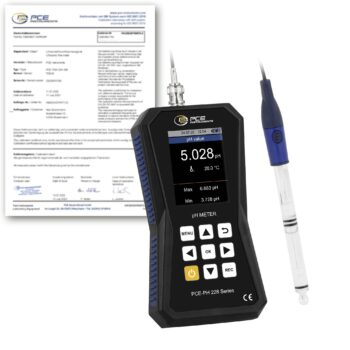 PCE Instruments PCE-PH 228LAB-HTE-ICA precizni pH metar