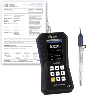 PCE Instruments PCE-PH 228LAB-LC-ICA precizni pH metar
