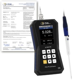 PCE Instruments PCE-PH 228LAB-ME3-ICA precizni pH metar