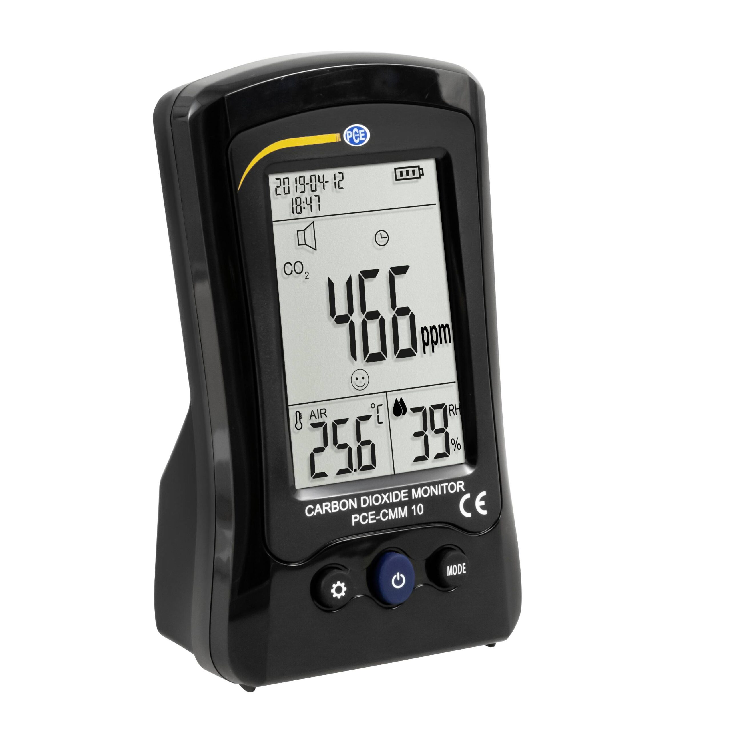 PCE Instruments PCE-CMM 10 merač ugljen-dioksida, 2 dela