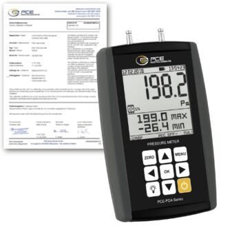 PCE Instruments PCE-PDA 01L-ICA uređaj za merenje diferencijalnog pritiska