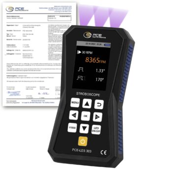 PCE Instruments PCE-LES 303UV-365-ICA LED stroboskop