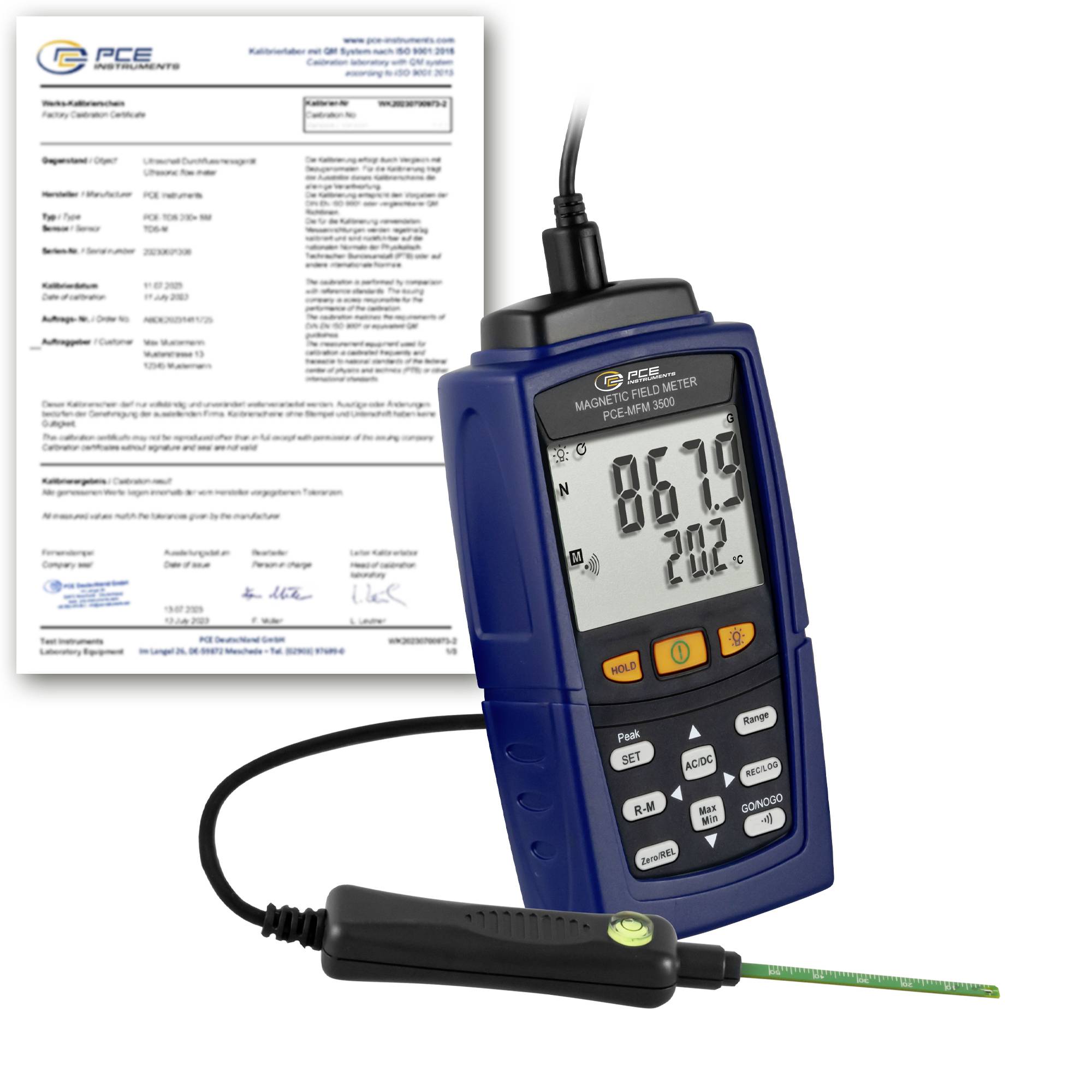 PCE Instruments PCE-MFM 3500-ICA analizator magnetnog polja