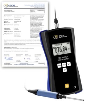 PCE Instruments PCE-MFM 2400+-ICA precizni analizator magnetnog polja