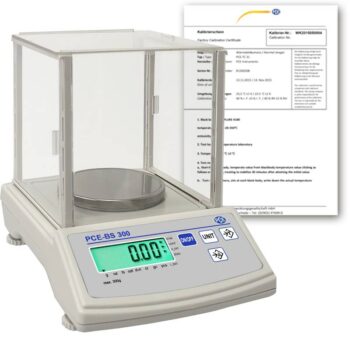 PCE Instruments PCE-BS 300-ICA laboratorijska vaga, 100 delova