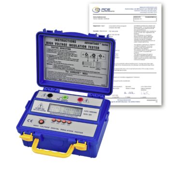PCE Instruments PCE-IT414-ICA merač otpora izolacije