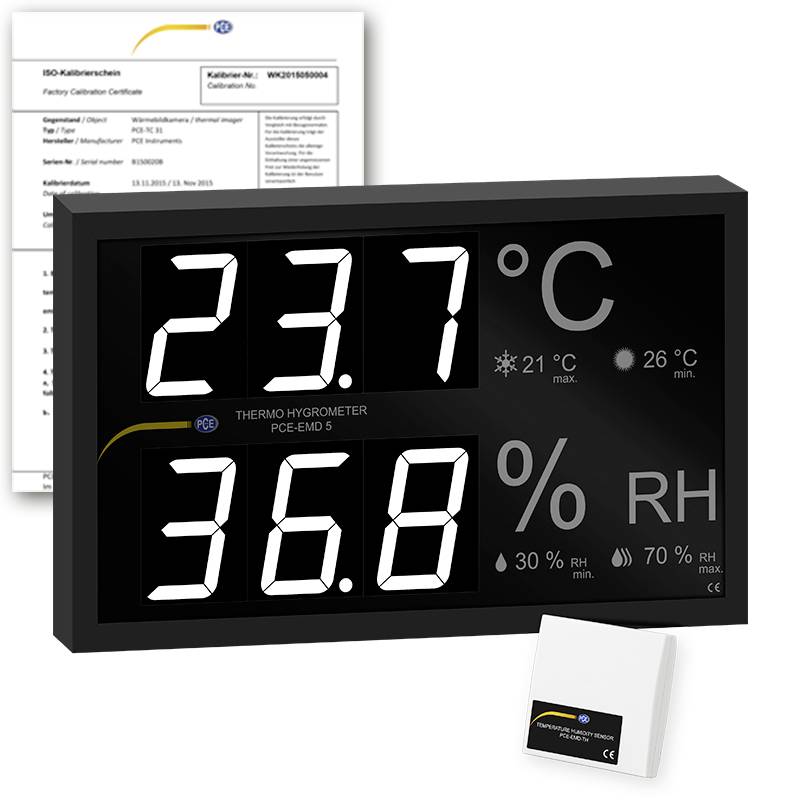 PCE Instruments PCE-EMD 5-ICA digitalni termometar