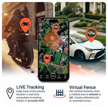 PAJ GPS VEHICLE Finder 4G 2.0 GPS lokator za vozila, napajanje 9–75 V, G-senzor, SIM kartica