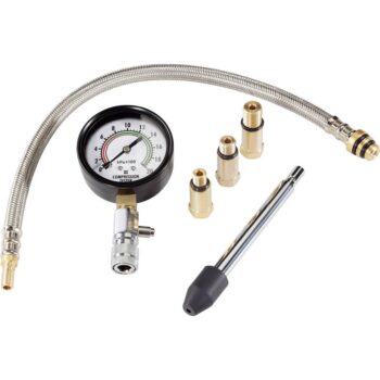 Equus 591-214 merač kompresije motora, 0–2000 kPa, sa adapterima 10/12/14 mm