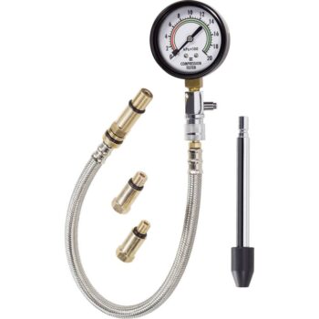 Equus 591-214 merač kompresije motora, 0–2000 kPa, sa adapterima 10/12/14 mm