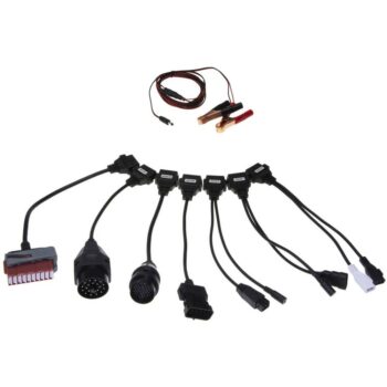 Adapter Universe 7340 set adaptera OBD1 na OBD2 8u1, sa kablom za napajanje 12 V