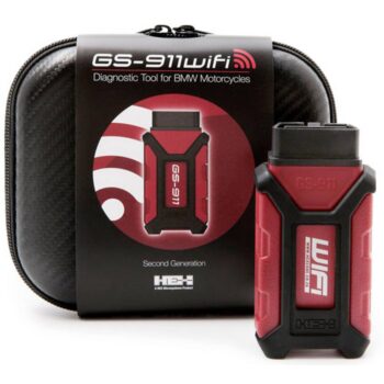 HEX GS-911 WiFi Hobby 80214 dijagnostički uređaj za BMW motocikle, OBD2 16-pin, licenca za 10 vozila
