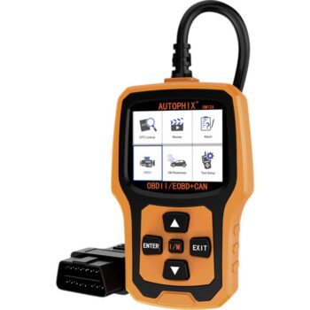 Autophix OM126 OBD2 čitač kodova grešaka sa ekranom u boji 2,4