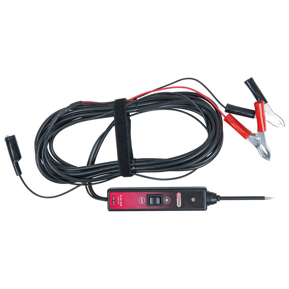 KS Tools 150.1670 ispitivač napona i struje za vozila, 6–24 V, kabl 5 m, zaštita 7,5 A