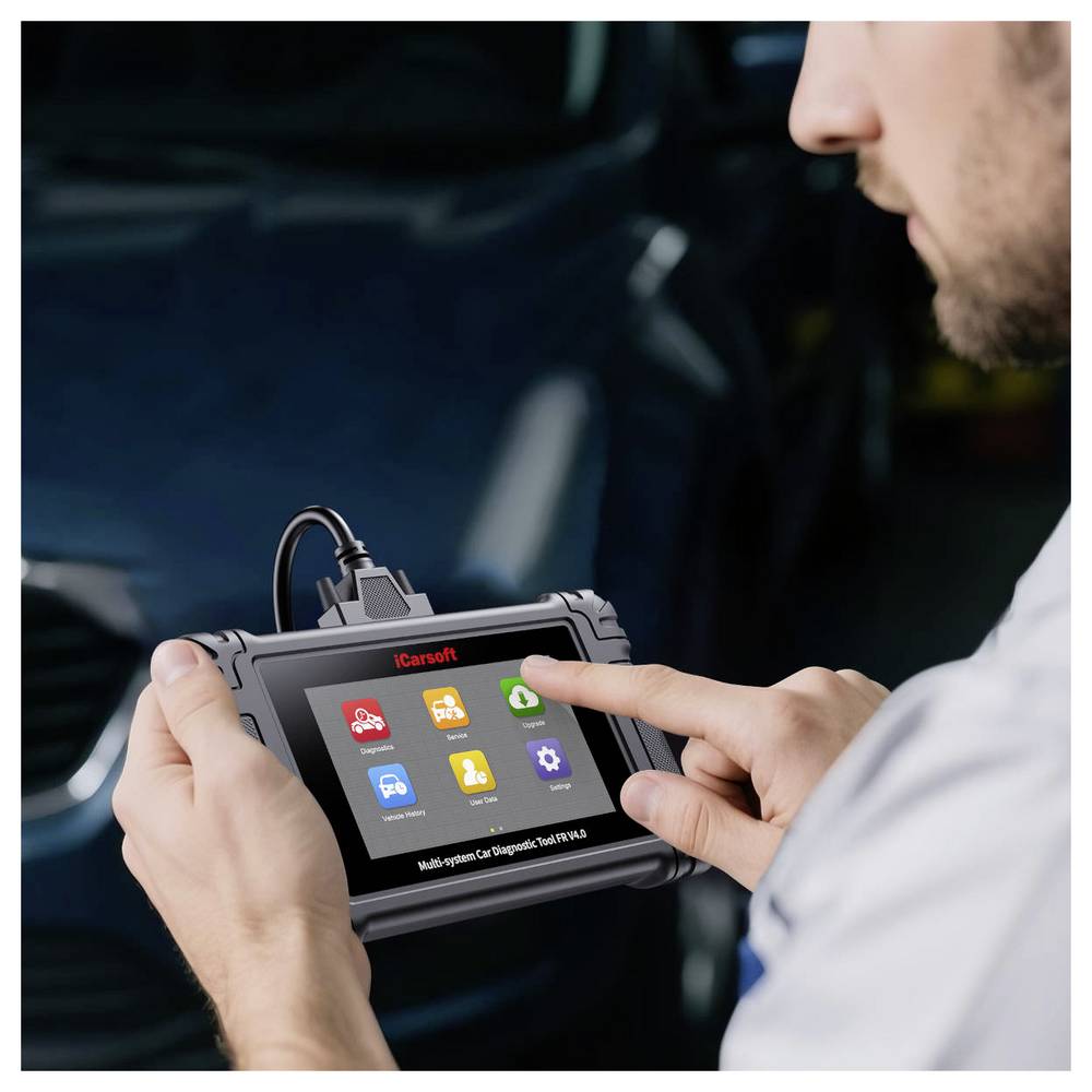 iCarsoft FR V4.0 dijagnostički uređaj za francuska i italijanska vozila, ekran 5"