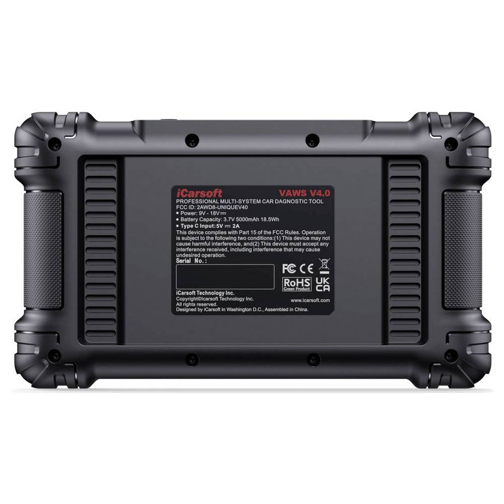 iCarsoft VAWS V4.0 dijagnostički uređaj za VW, Audi, Škoda i Seat, ekran 5"