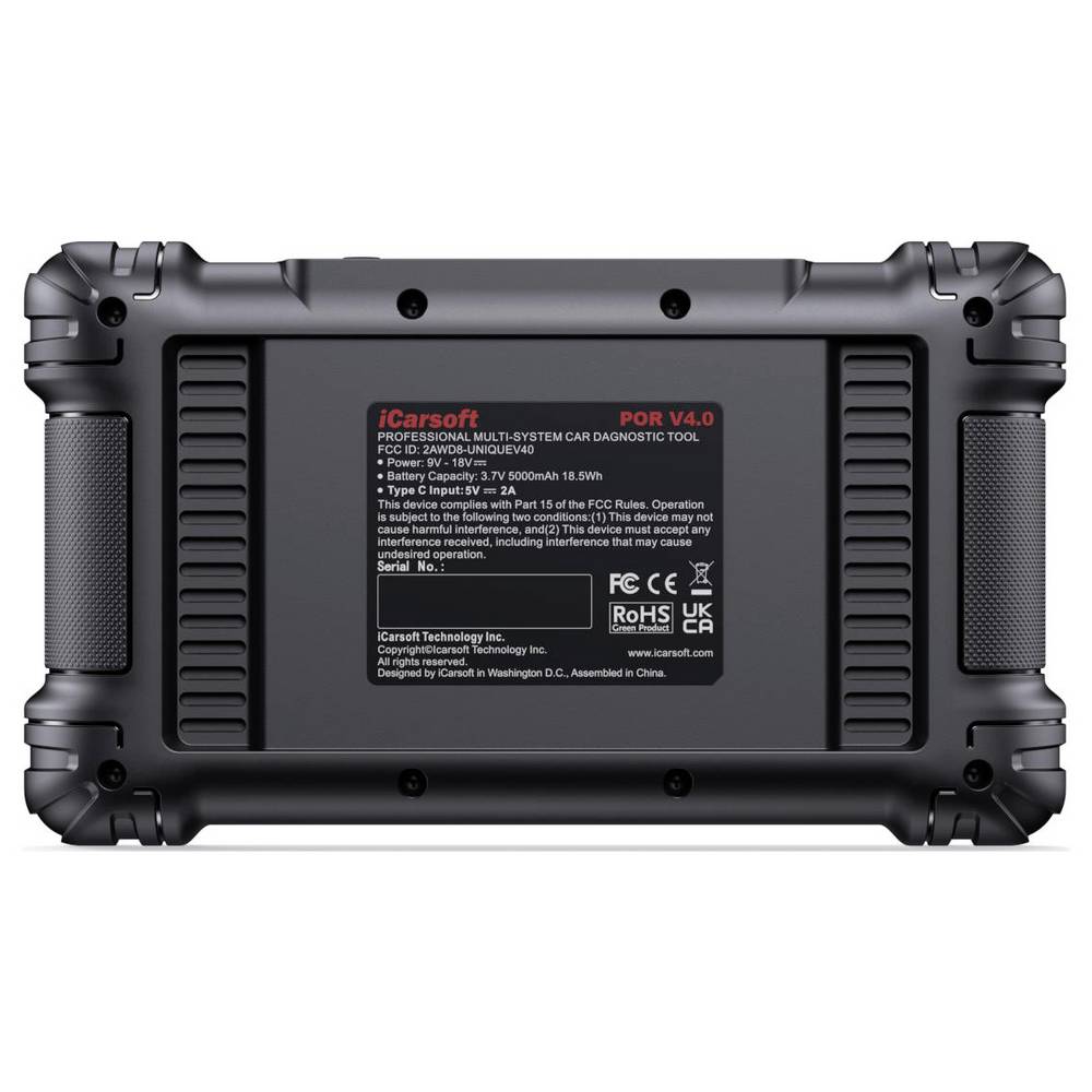 iCarsoft POR V4.0 dijagnostički uređaj za Porsche, dijagnostika na nivou PIWIS, ekran 5"