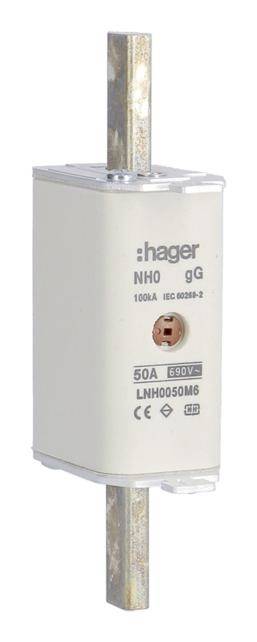 Hager LNH0050M6 50A 690V NH0