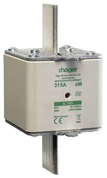 Hager LNH3315M6A 315A 690V NH3