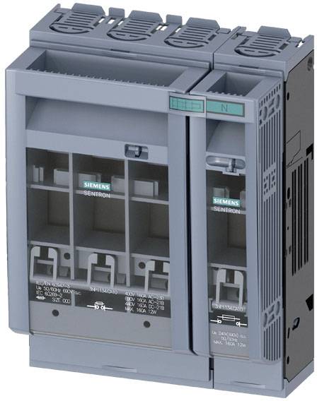 Siemens 2864068 rastavljač pod opterećenjem sa osiguračem 160 A 690 V/AC, 440 V/DC