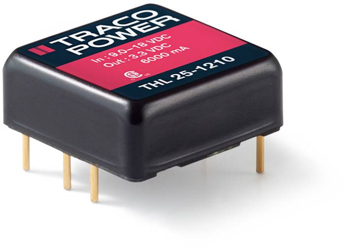 TracoPower THL 25-2413 DC/DC napajanje - ispravljač za štampanu ploču 24 V/DC 9 V/DC 1.67 A 25 W Broj izlaza: 1 x.