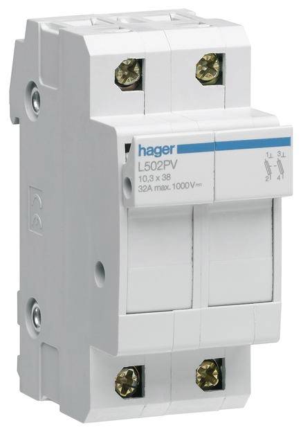 Hager L502PV 2-polni 1000V