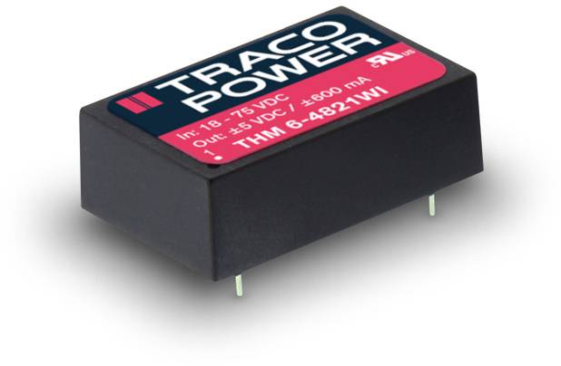 TracoPower THM 6-0512WI DC/DC napajanje - ispravljač za štampanu ploču 5 V/DC 12 V/DC 500 mA 6 W Broj izlaza: 1 x.