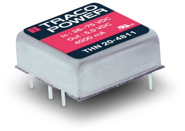 TracoPower THN 20-2410 DC/DC napajanje - ispravljač za štampanu ploču 24 V/DC 3.3 V/DC 4.5 A 20 W Broj izlaza: 1 x.