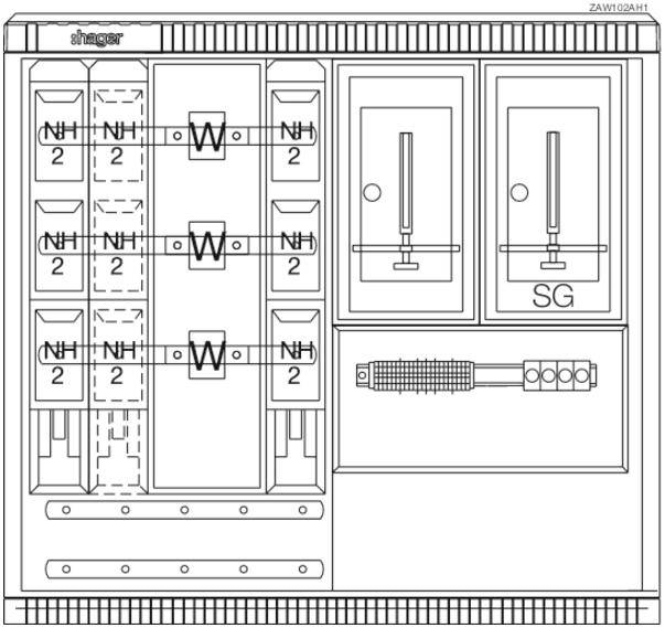 Hager ZAW102AH1 250 A