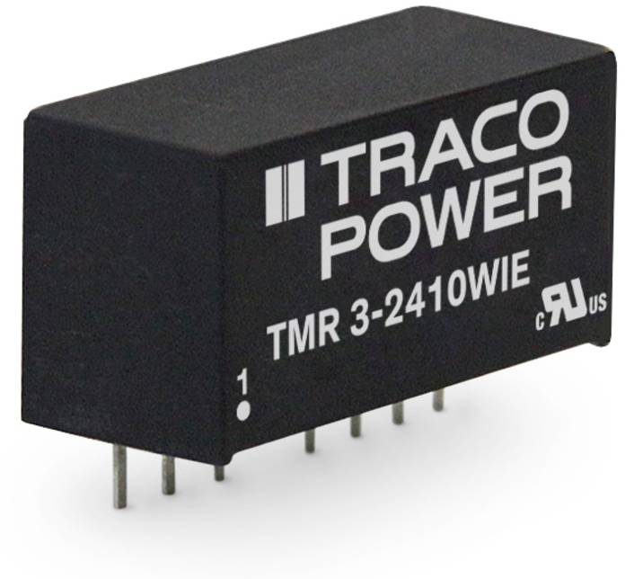 TracoPower TMR 3-4812WIE DC/DC napajanje - ispravljač za štampanu ploču 48 V/DC 12 V/DC 250 mA 3 W Broj izlaza: 1 x.