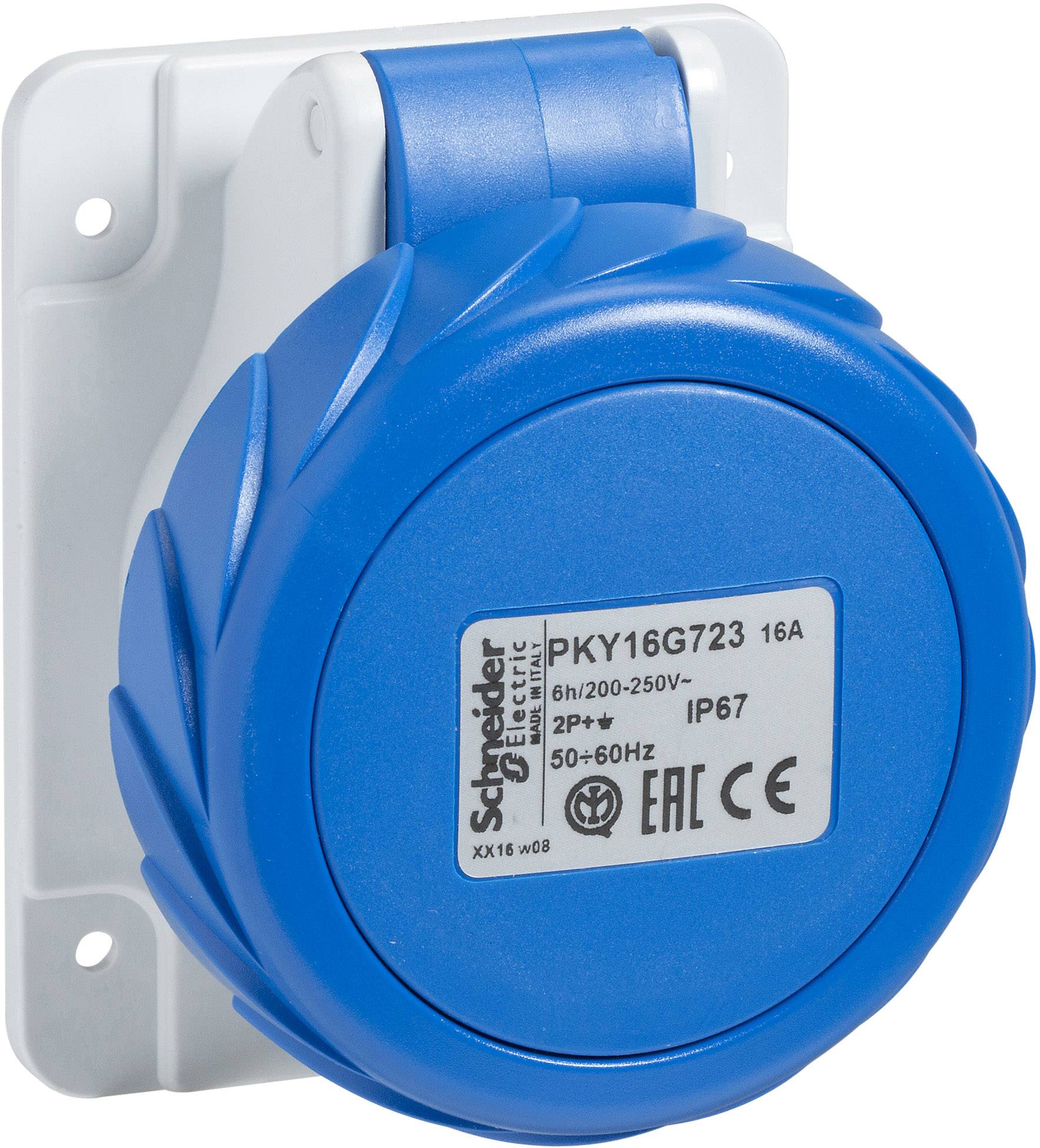 Schneider Electric PKY16G723 CEE montazna uticnica 16 A 200-250 V/AC 2p
