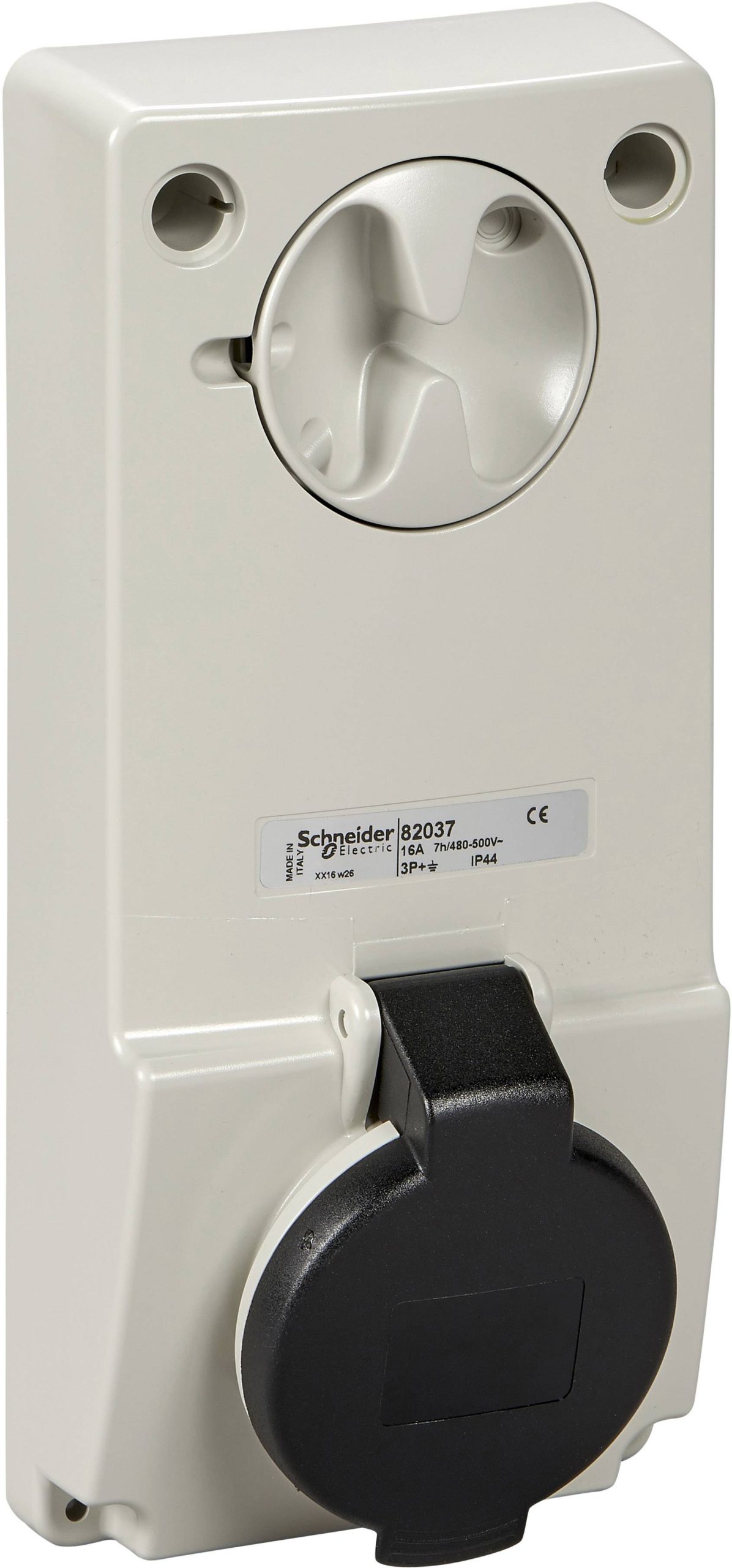 Schneider Electric 82037 CEE montazna uticnica 16 A 480-500 V 3p IP44