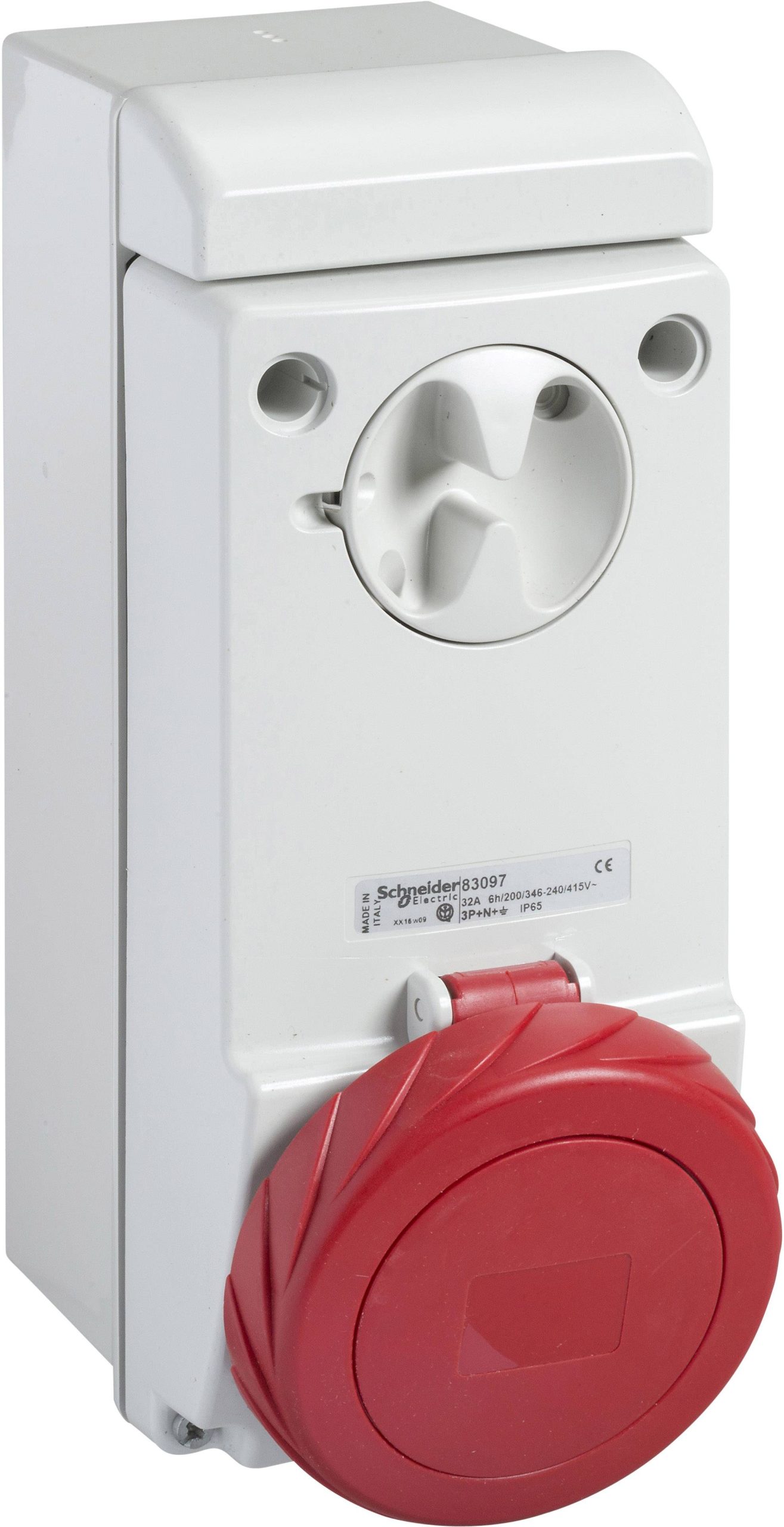 Schneider Electric 83086 CEE zidna uticnica 16 A 380-415 V 3p IP65