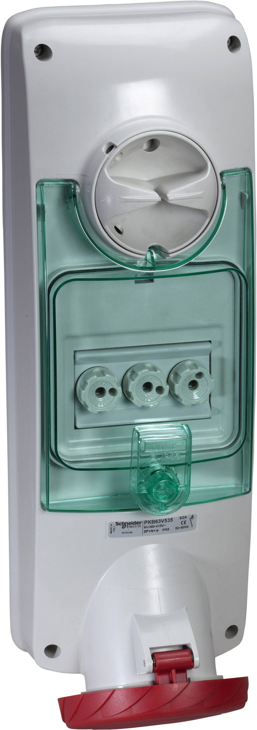 Schneider Electric PKB63V535 CEE zidna uticnica 63 A 380-415 V 3p IP65