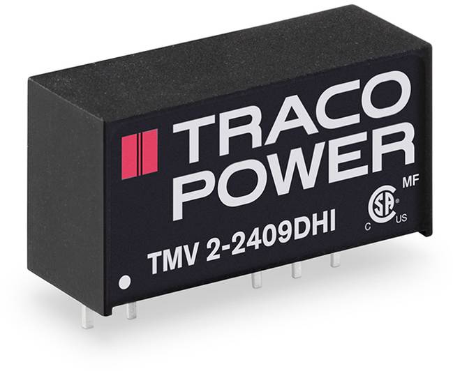 TracoPower TMV 2-1215DHI DC/DC napajanje - ispravljač za štampanu ploču 12 V/DC 15 V/DC, -15 V/DC 650 mA 1 W Broj izlaza: 2 x.