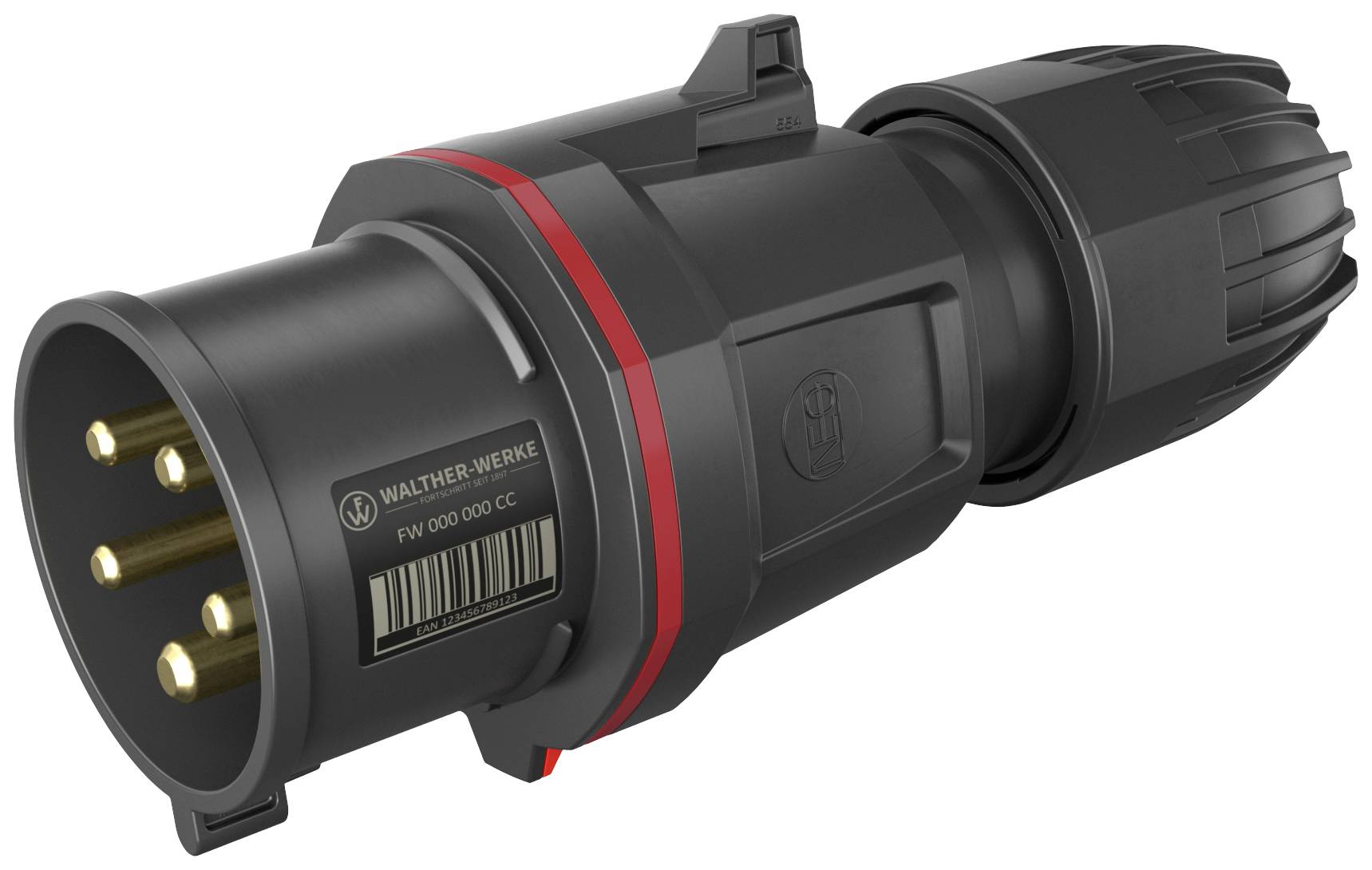 Walther Werke FW231506SK CEE utikač 32 A, 200 V, 415 V